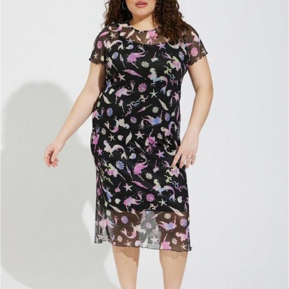 Disney Little Mermaid T-shirt Dress